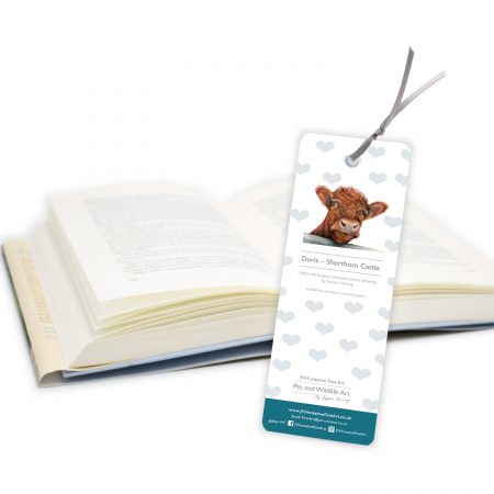 Shorthorn Bookmark back