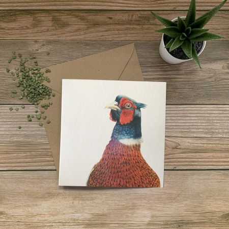 Pheasant Greetings Card